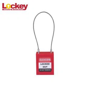 175 মিমি Dia.1.5 মিমি ক্যাবল নিরাপত্তা প্যাডালক