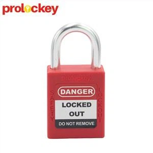 25 মিমি অ্যালুমিনিয়াম শ্যাকল সেফটি প্যাডলক